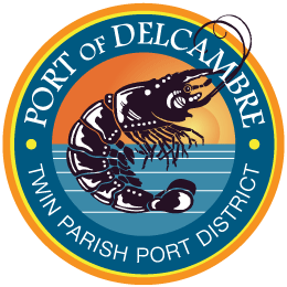 Port of Delcambre logo.