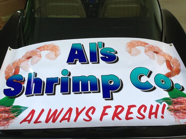 Fresh Shrimp At  Al’s Shrimp Co.!