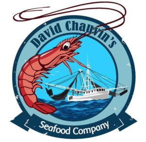 Logo for David Chauvin's Seafood Company.