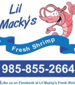 logo of Lil Macky's fresh shrimp