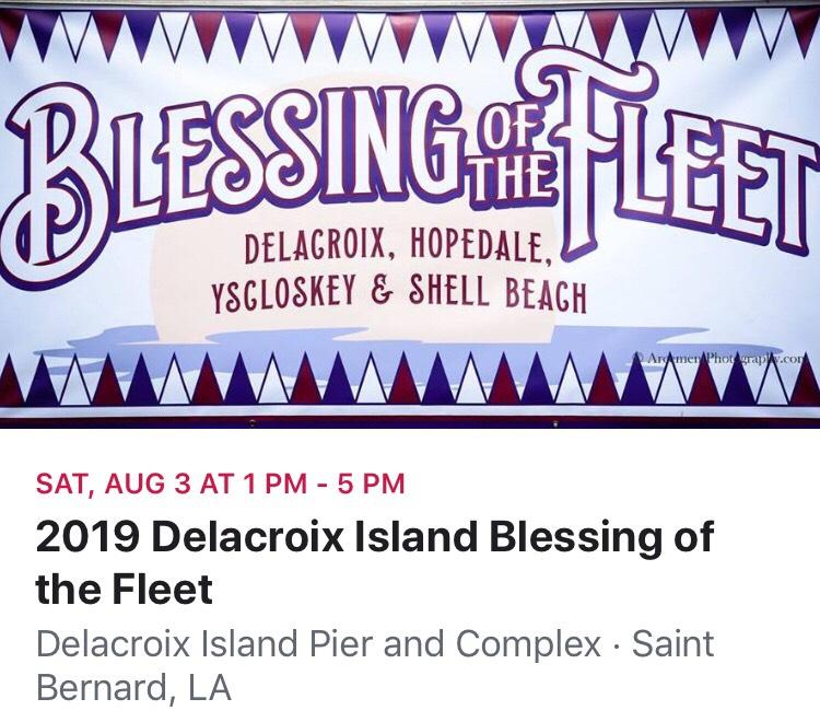 2019 Delacroix Island Blessing Of The Fleet