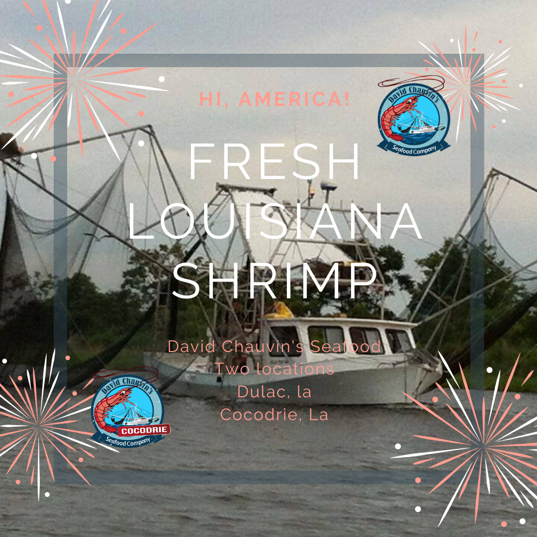 Wild-Caught Fresh Louisiana Shrimp