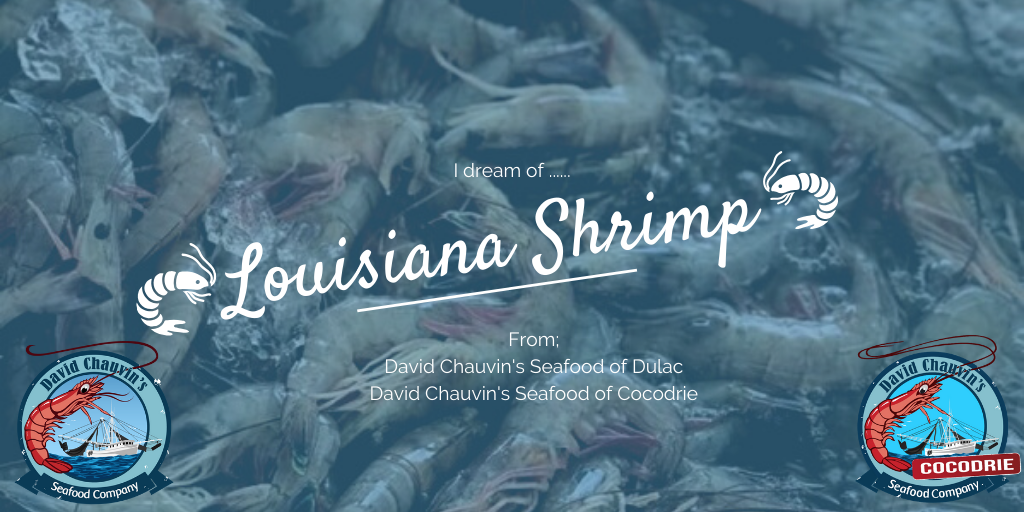 We Dream About Louisiana Shrimp