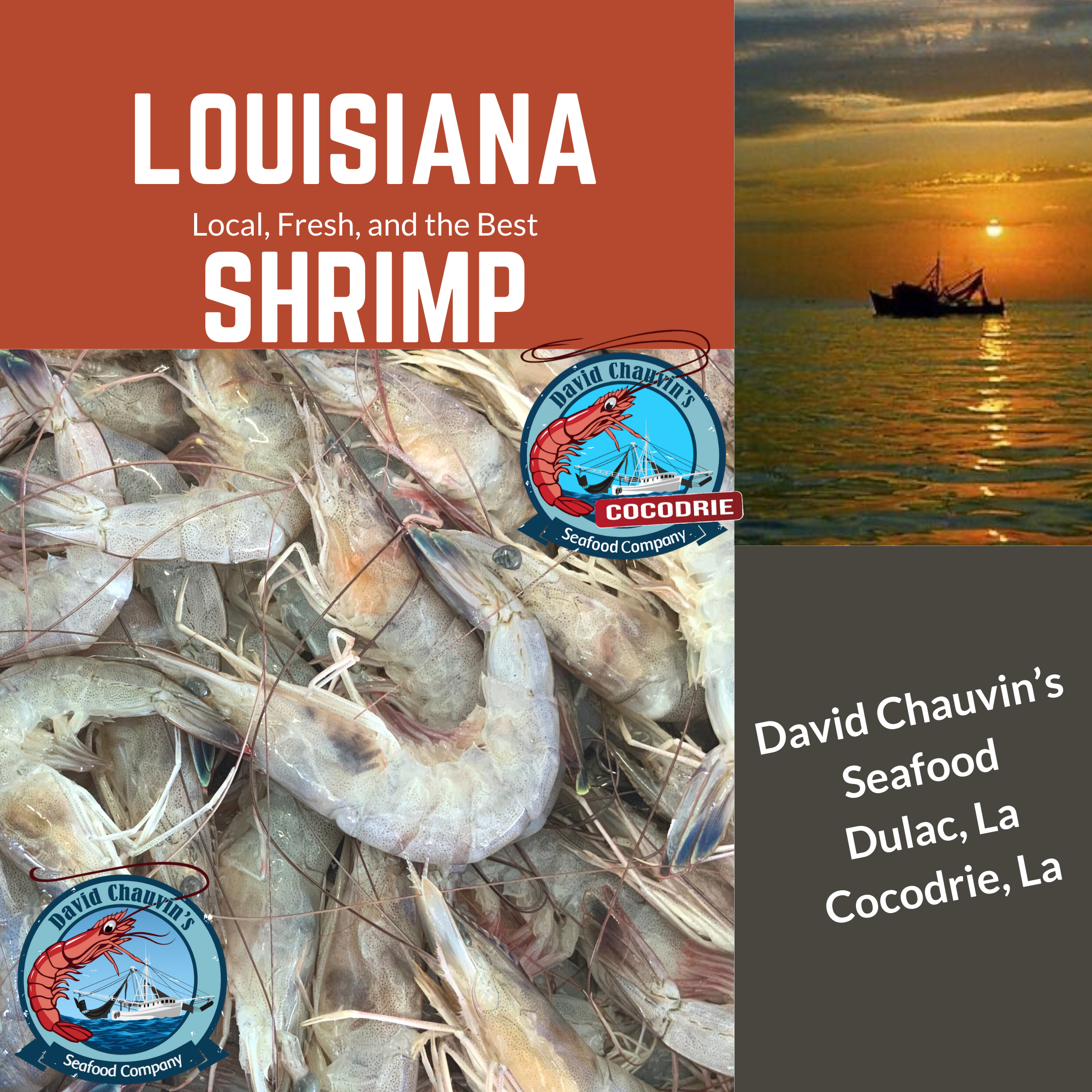 Louisiana’s Freshest Shrimp