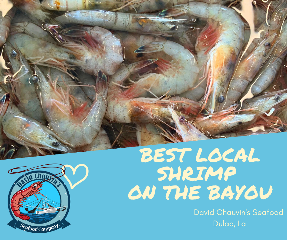 Best Local Shrimp On The Bayou!